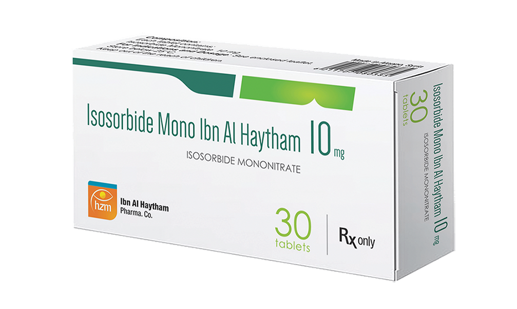 Isosorbide Mono Ibn Al Haytham 10 mg