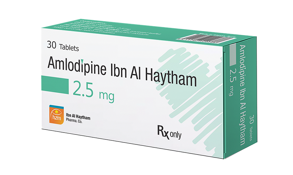 Amlodipine Ibn Al Haytham 2.5 mg
