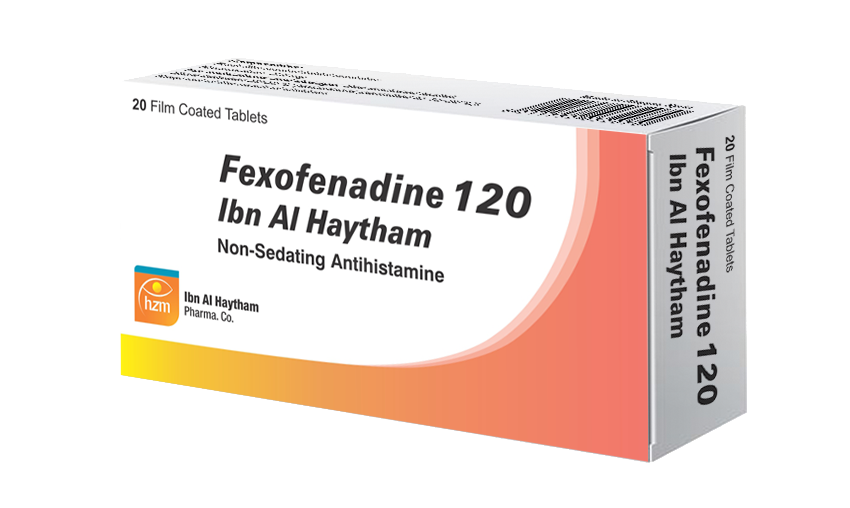 Fexofenadine 120 Ibn Al Haytham