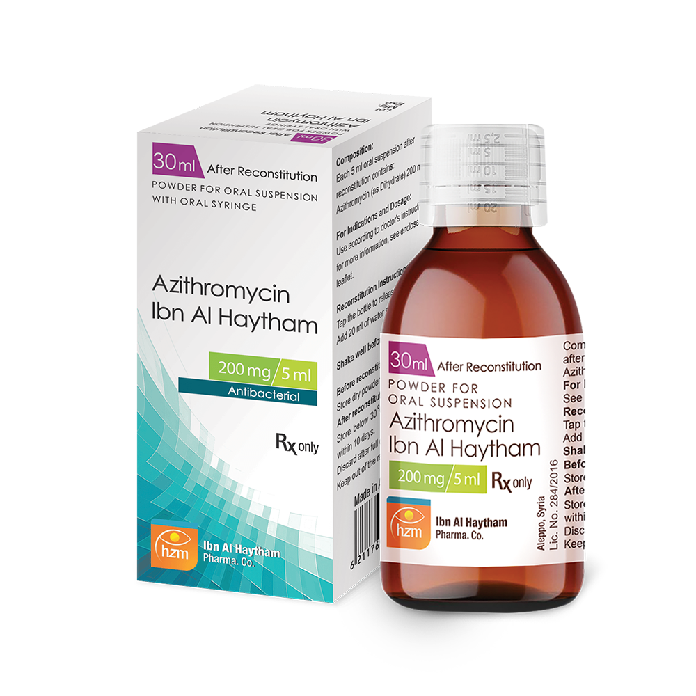 Azithromycin Ibn Al Haytham 200mg/5ml