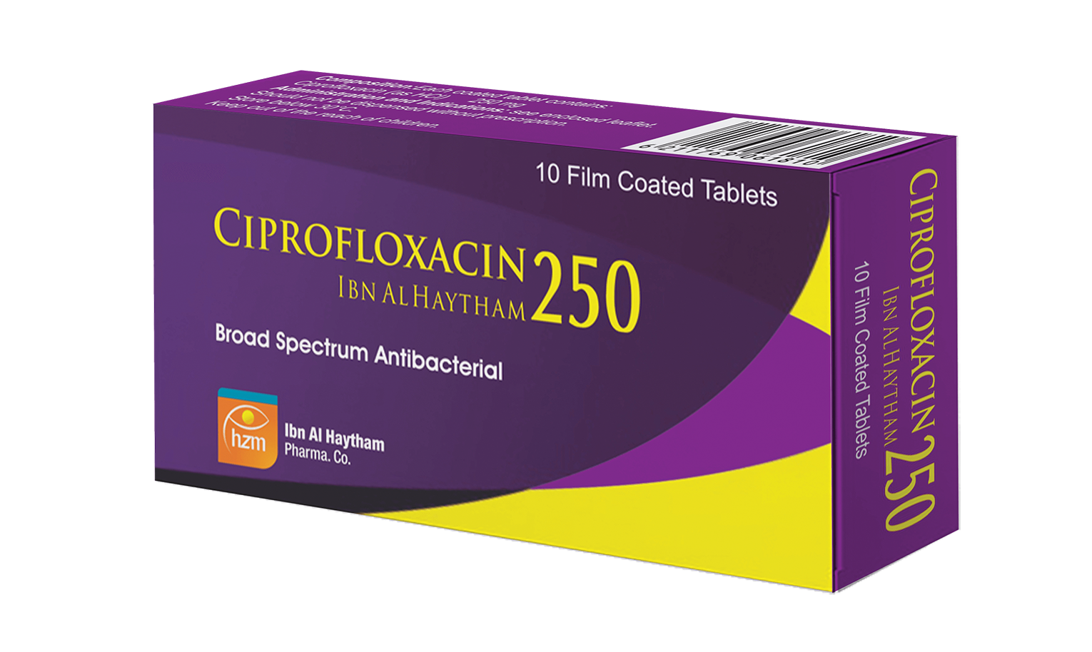 Ciprofloxacin Ibn Al Haytham 250