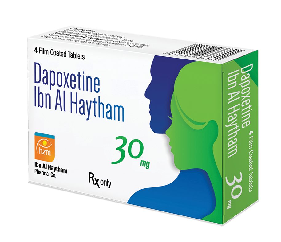 Dapoxetine Ibn Al Haytham 30 mg