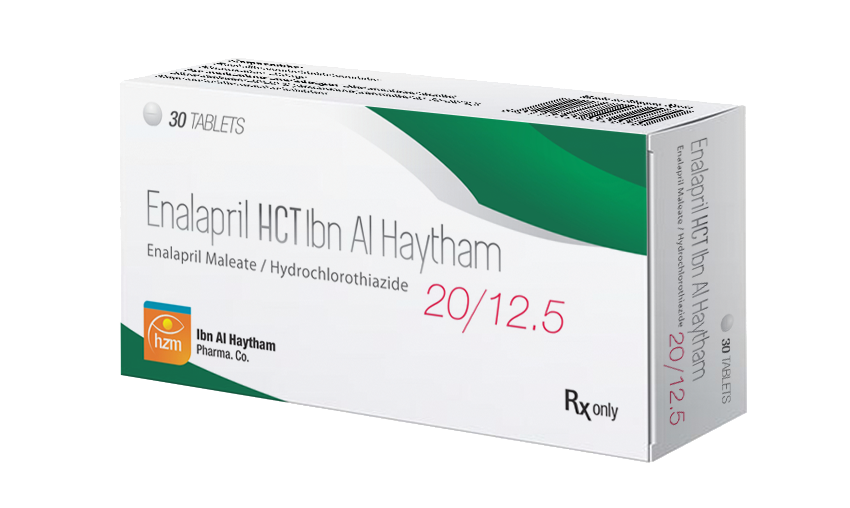 Enalapril HCT Ibn Al Haytham 20/12.5