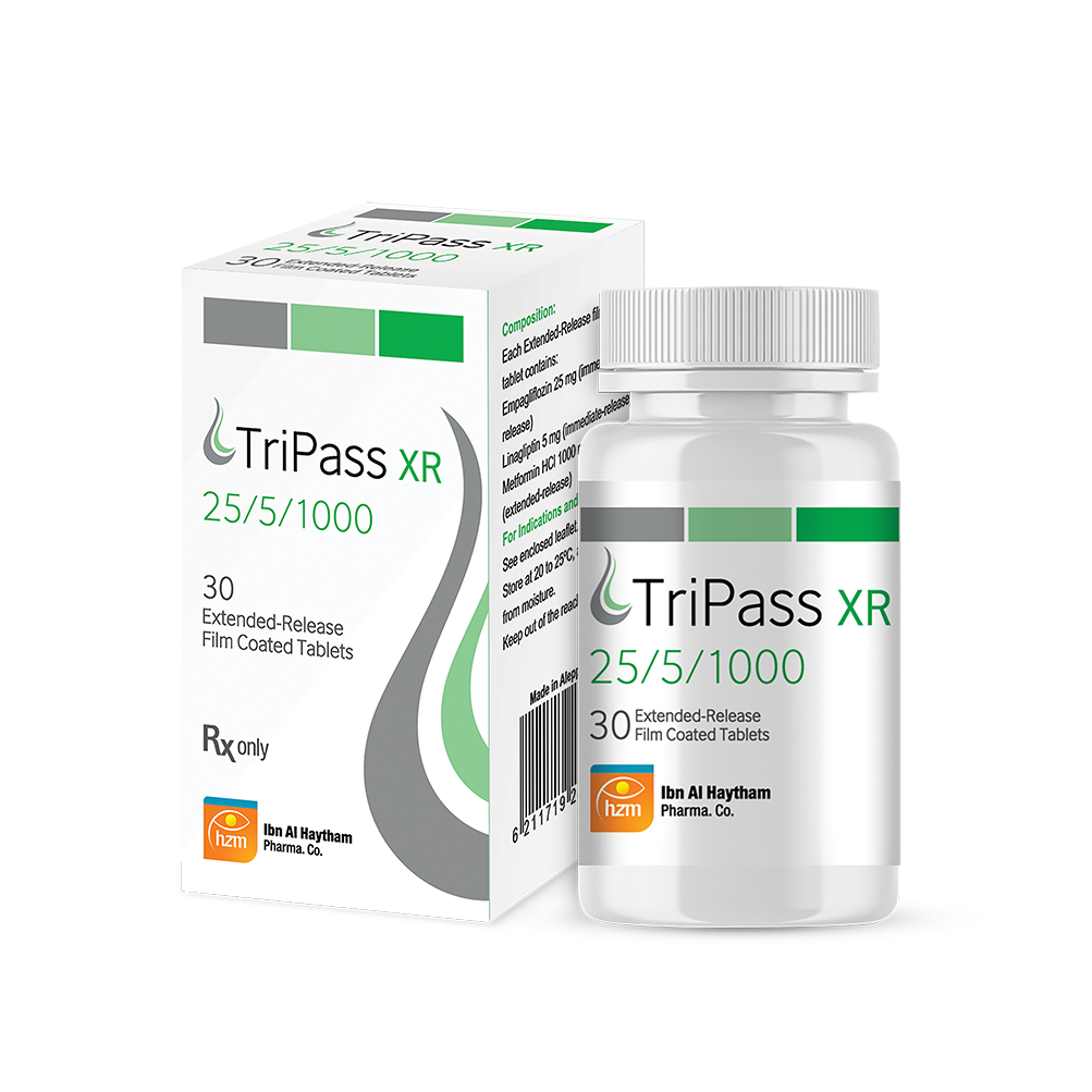 TriPass XR 25/5/1000