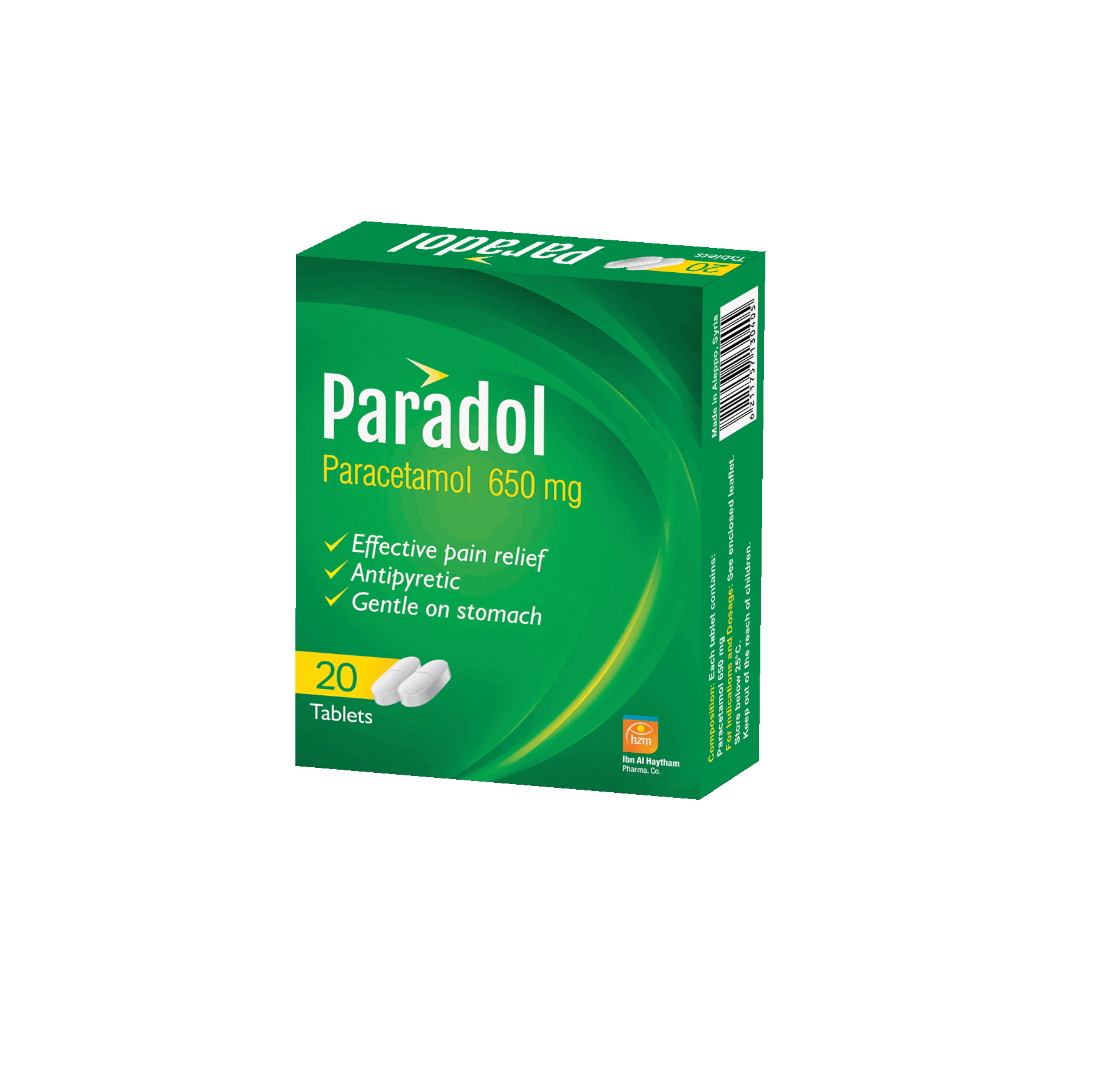Paradol 650 mg