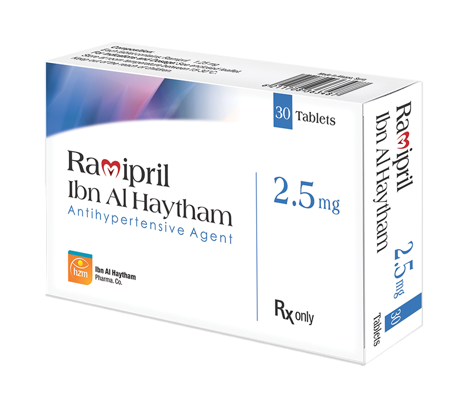 Ramipril Ibn Al Haytham 2.5 mg