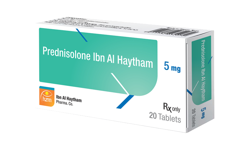 Prednisolone Ibn Al Haytham 5 mg