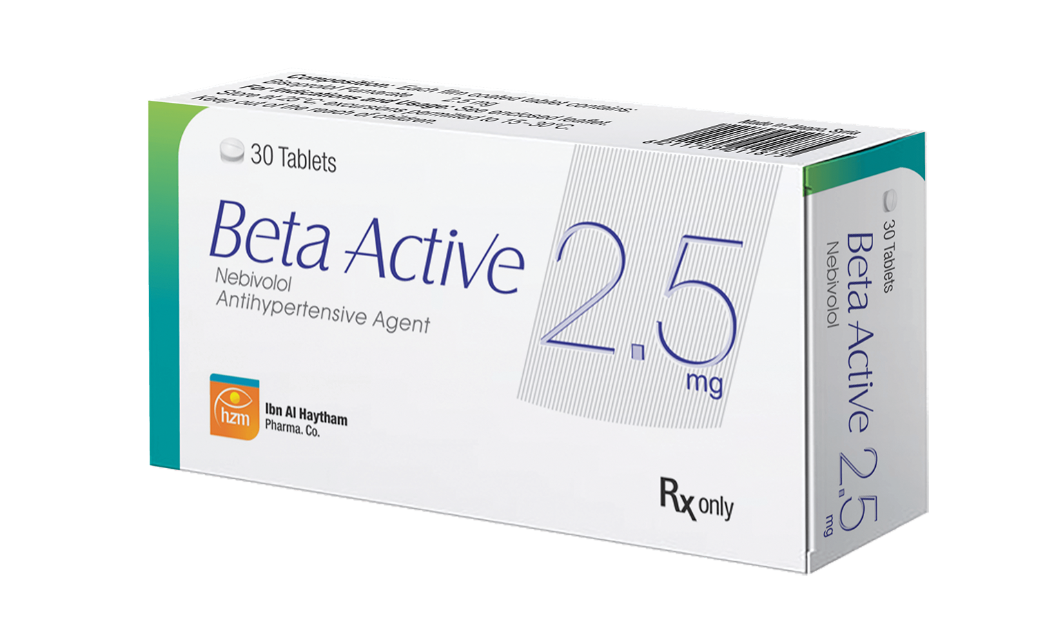 Beta Active 2.5 mg