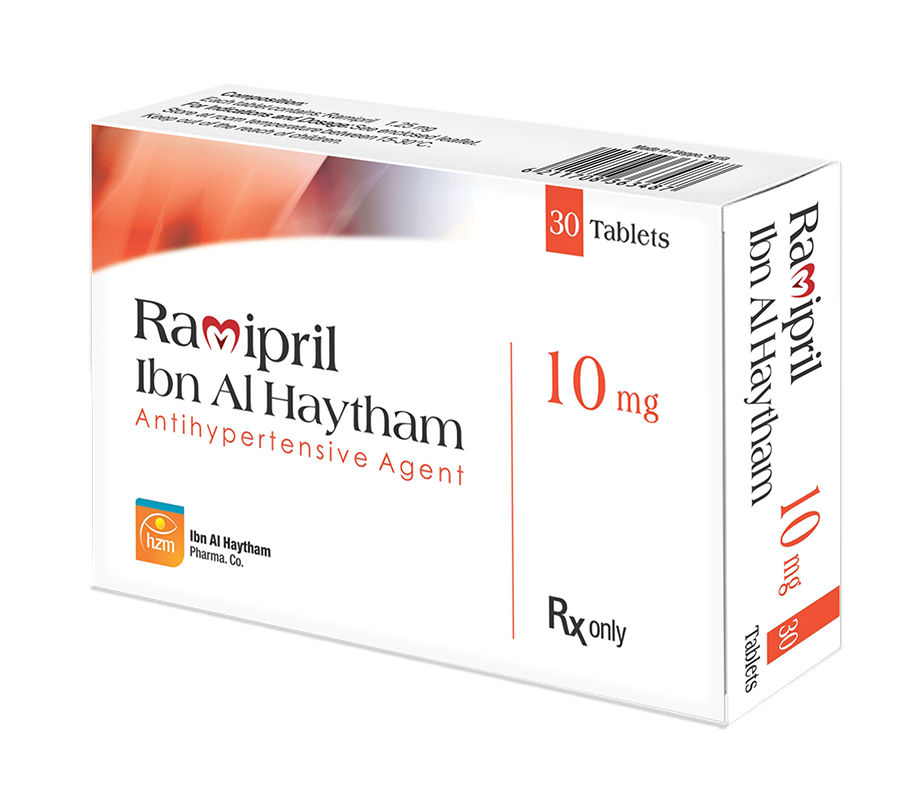 Ramipril Ibn Al Haytham 10 mg