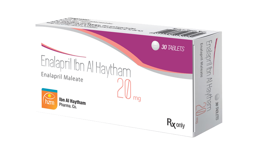 Enalapril Ibn Al Haytham 20 mg