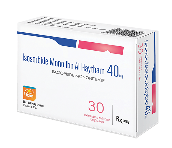 Isosorbide Mono Ibn Al Haytham 40 mg