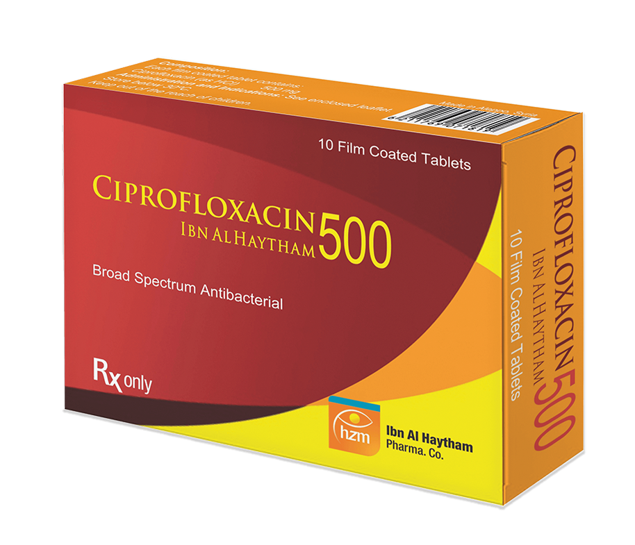 Ciprofloxacin Ibn Al Haytham 500