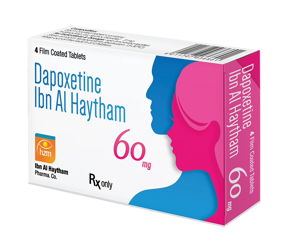 Dapoxetine Ibn Al Haytham 60 mg