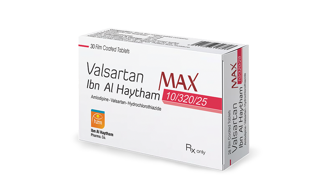 Valsartan Max Ibn Al Haytham 10/320/25