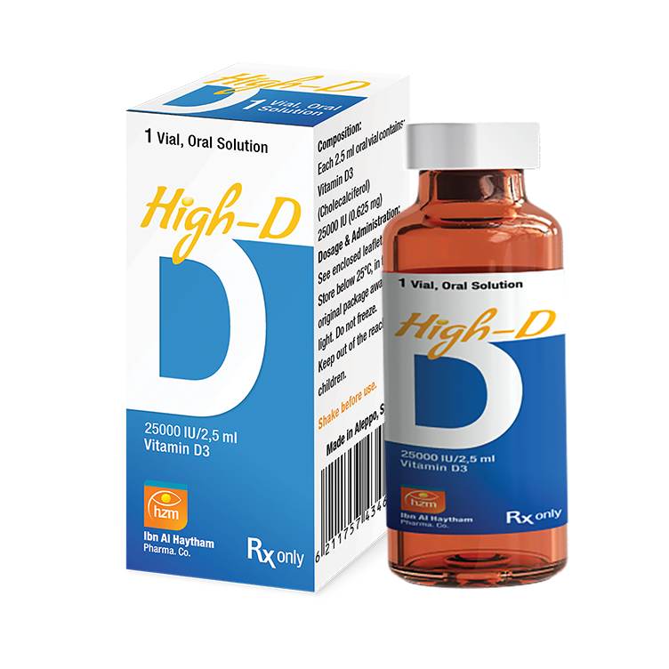 High-D 25,000 IU/2.5 ml