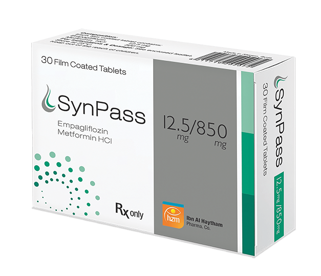 SynPass 12.5mg/850mg
