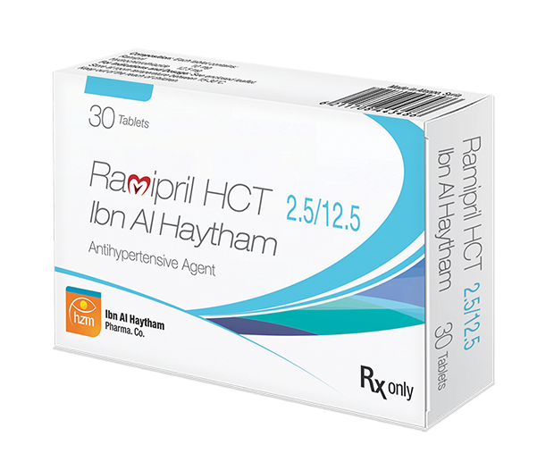 Ramipril HCT Ibn Al Haytham 2.5/12.5