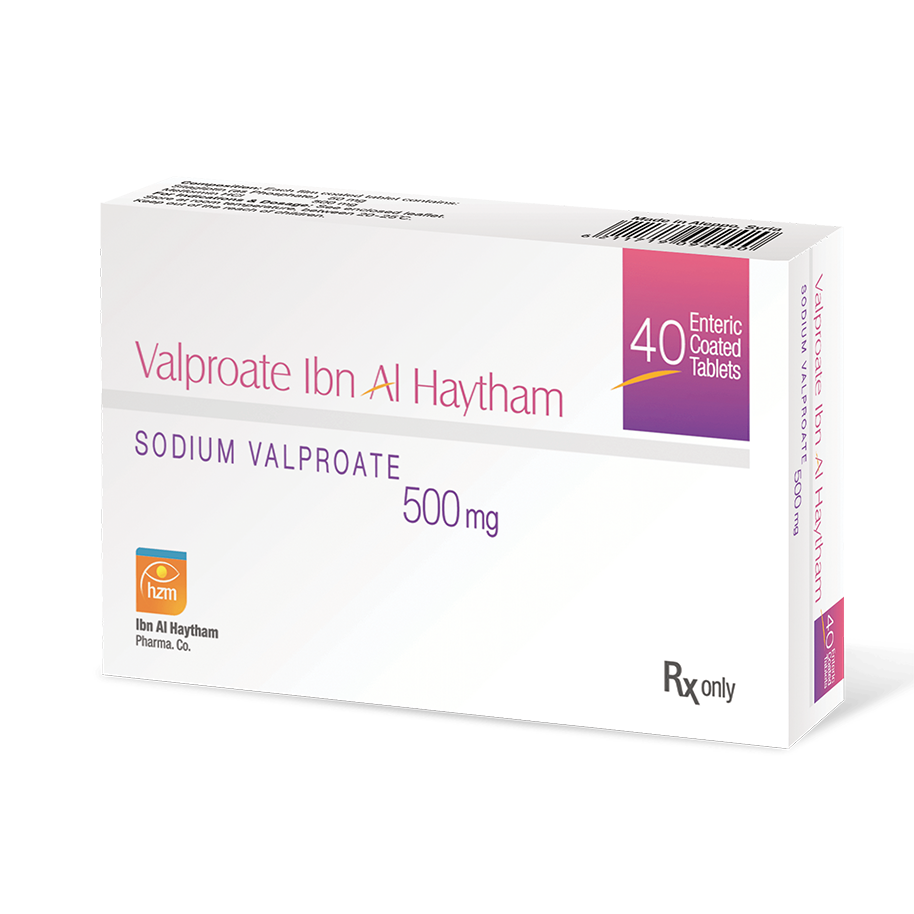 Valproate Ibn Al Haytham 500 mg