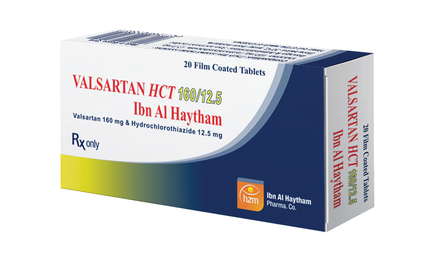 Valsartan HCT Ibn Al Haytham 160/12.5