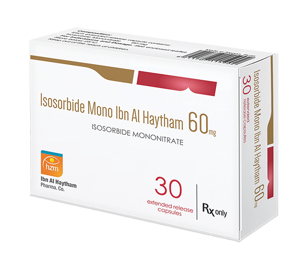 Isosorbide Mono Ibn Al Haytham 60 mg