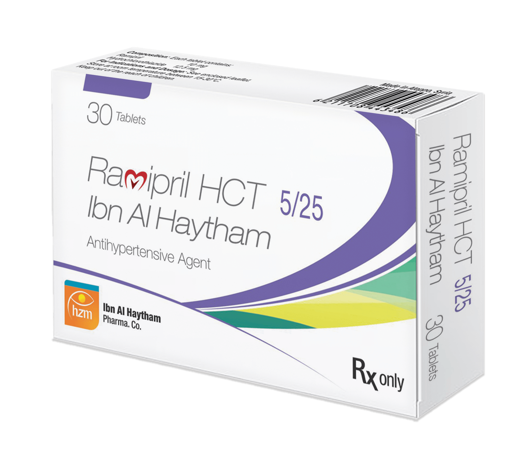 Ramipril HCT Ibn Al Haytham 5/25