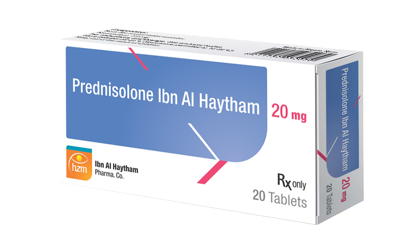 Prednisolone Ibn Al Haytham 20 mg