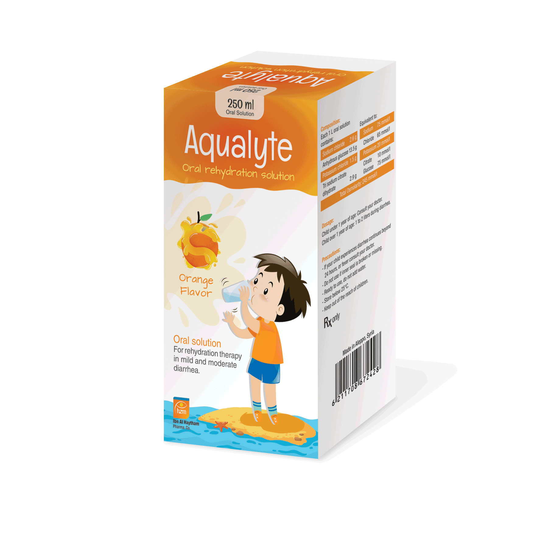 Aqualyte - Orange flavor