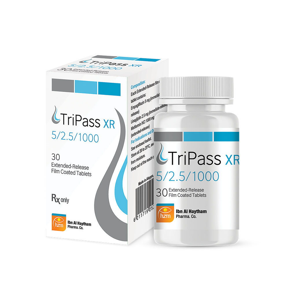 TriPass XR 5/2.5/1000
