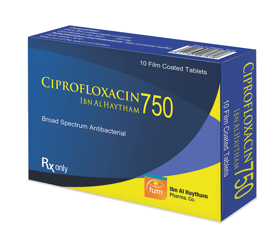 Ciprofloxacin Ibn Al Haytham 750