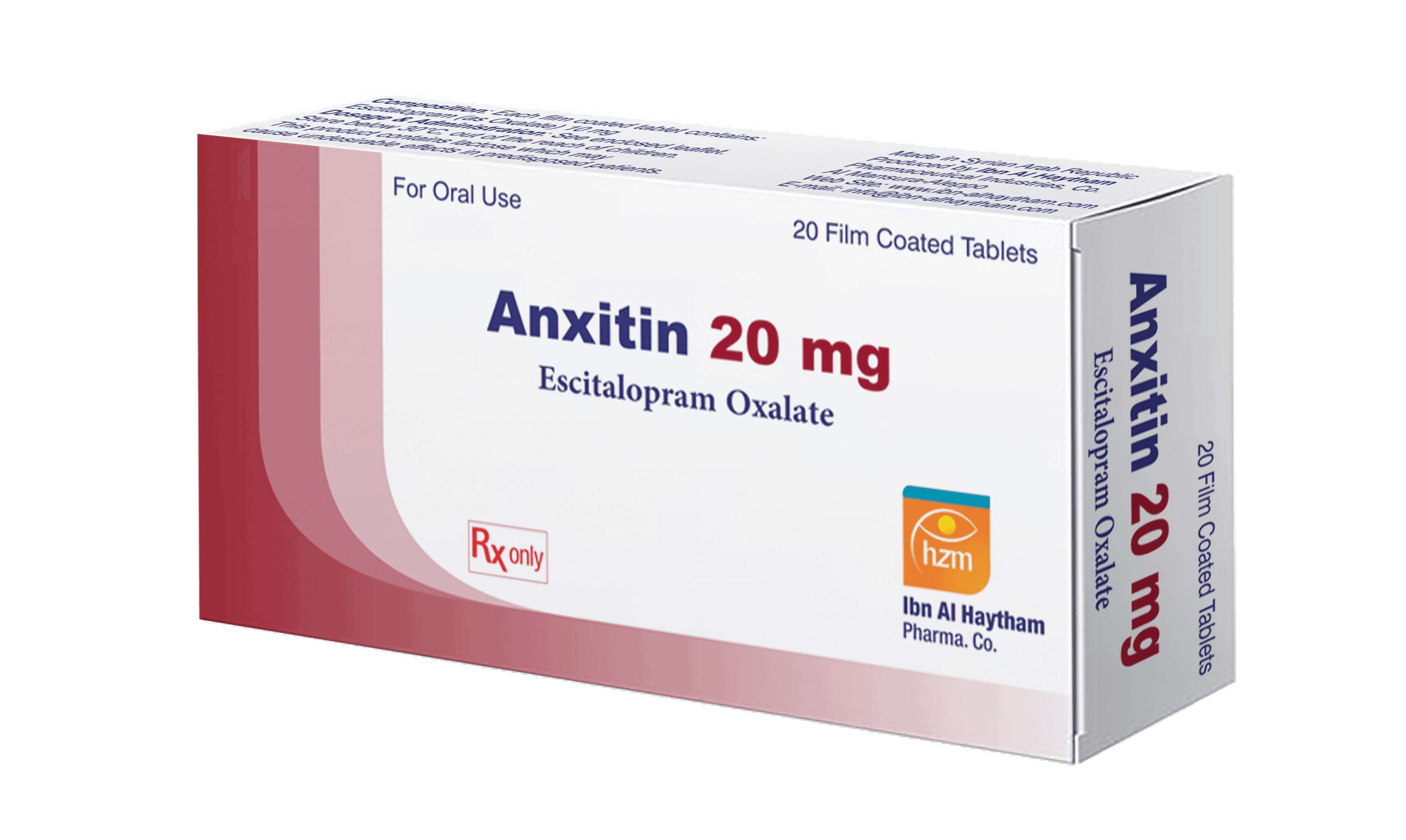 Anxitin 20 mg