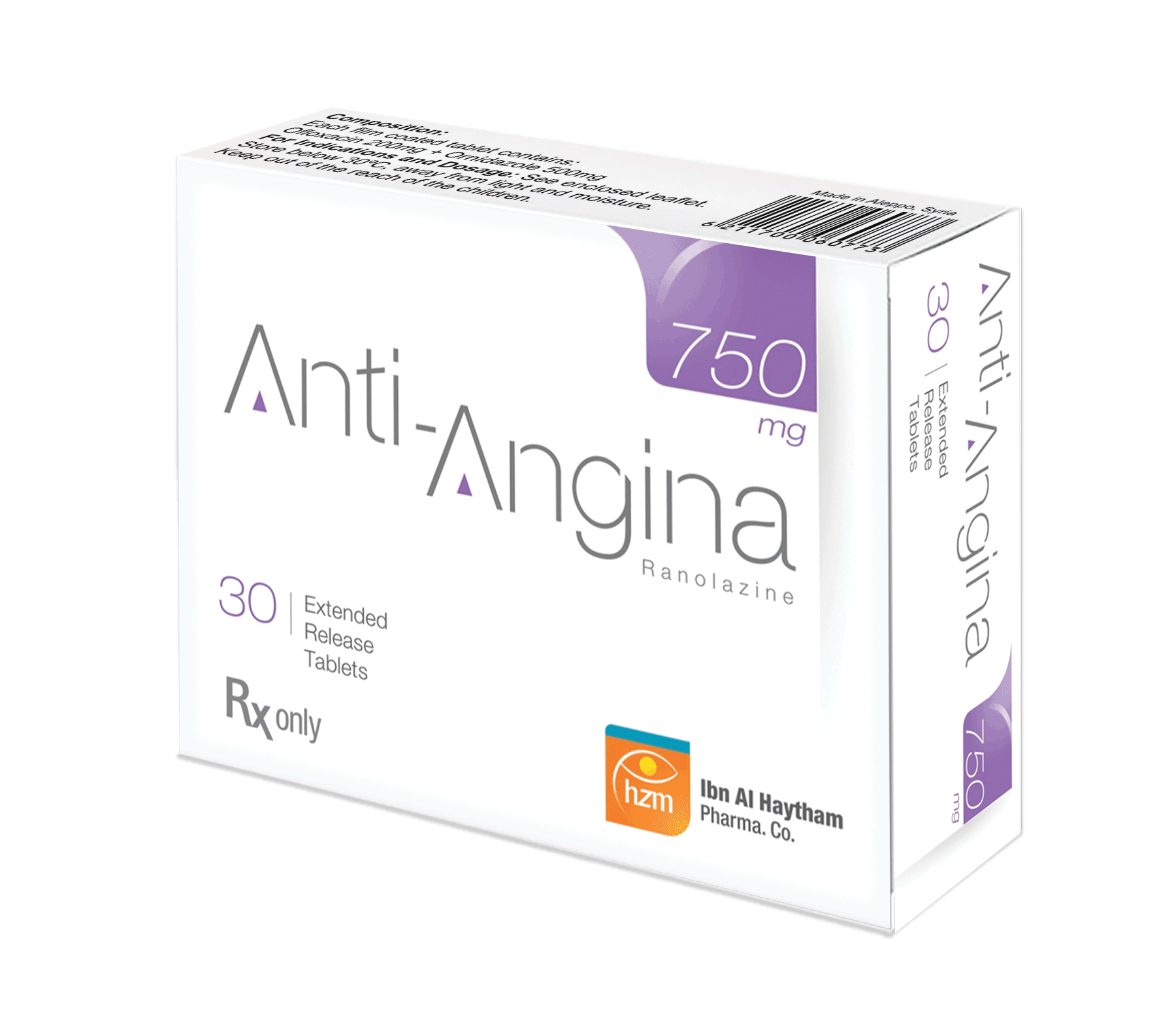 Anti-Angina 750 mg